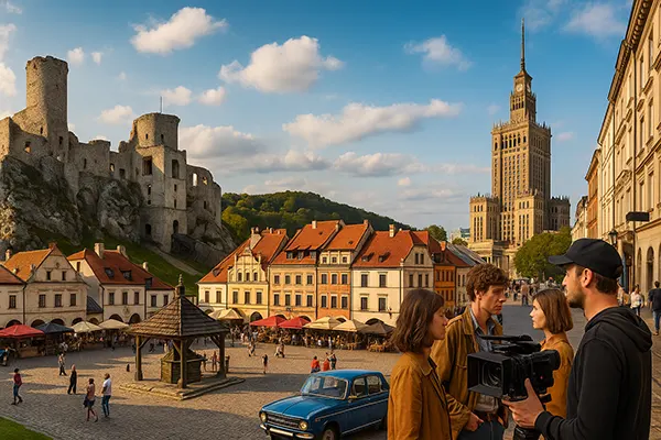 Ulica filmowa w Warszawie