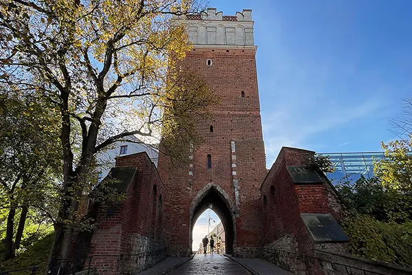 Sandomierz medieval city gate