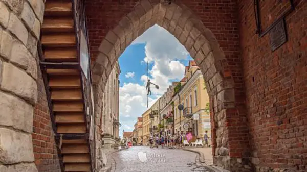 Mittelalterliches Stadttor Polen