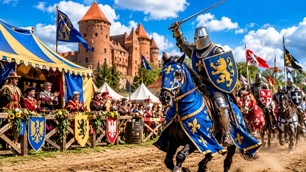 Medieval castle event