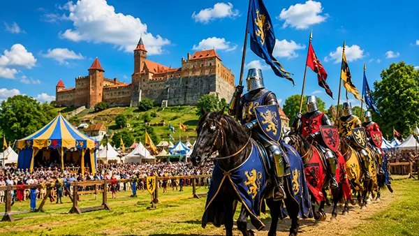 Medieval castle event
